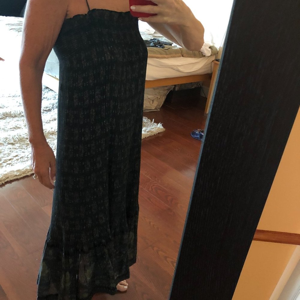 Spaghetti Strap Accordion-Pleated Dress w/ Jacket PRICED TO SELL - Picture 7 of 14